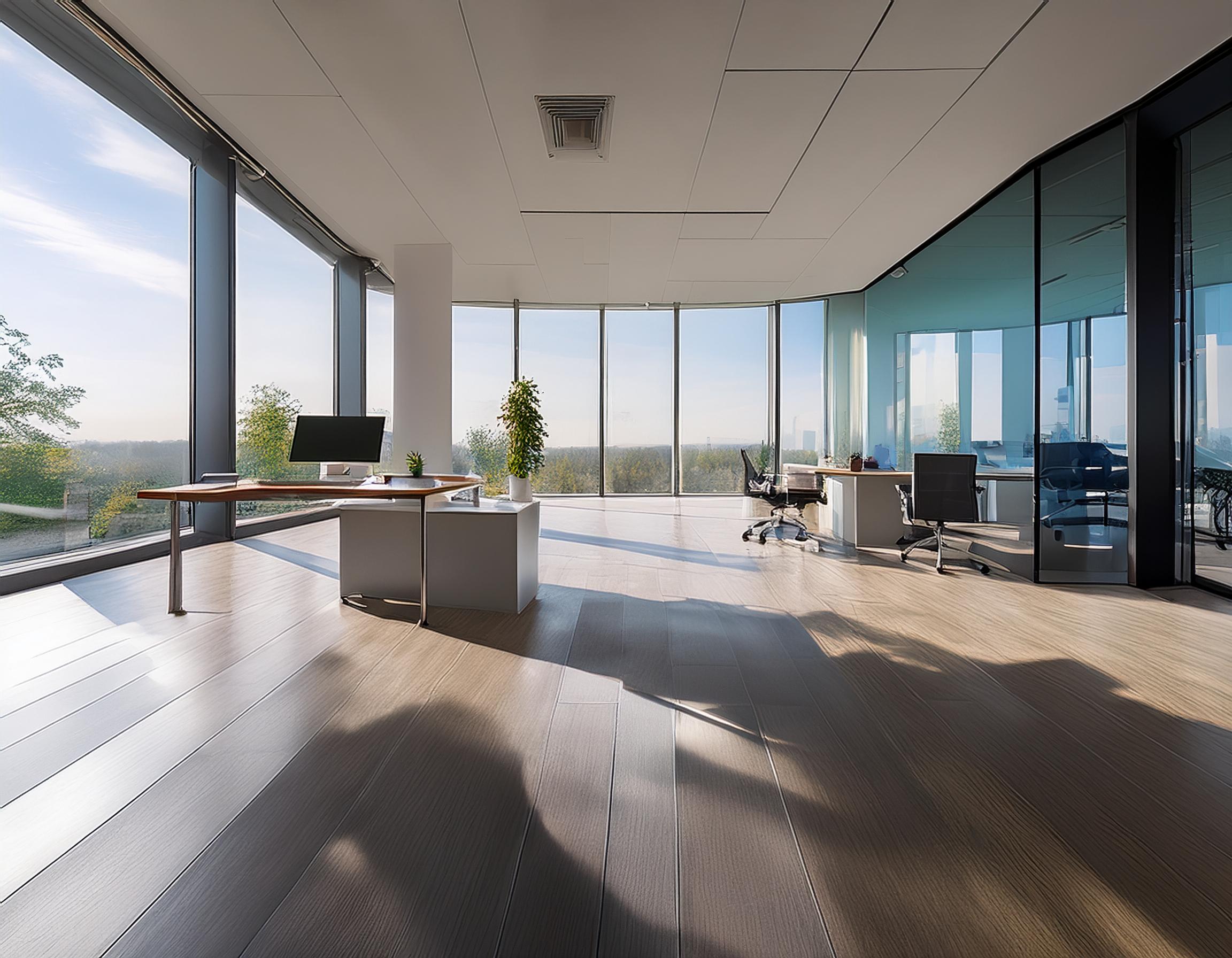 Elegant eingerichtetes Büro der Steuerkanzlei Bernd Rumpf in Frankfurt am Main